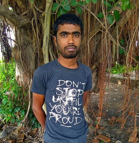 Asaduzzaman Sajib, a 26-year-old Muslim entrepreneur and the first certified Volunteer Minister of Bangladesh