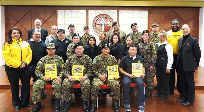 United Hispanic Veterans Inc., at a special workshop on the Volunteer Ministers program at the Church of Scientology Harlem Community Center.