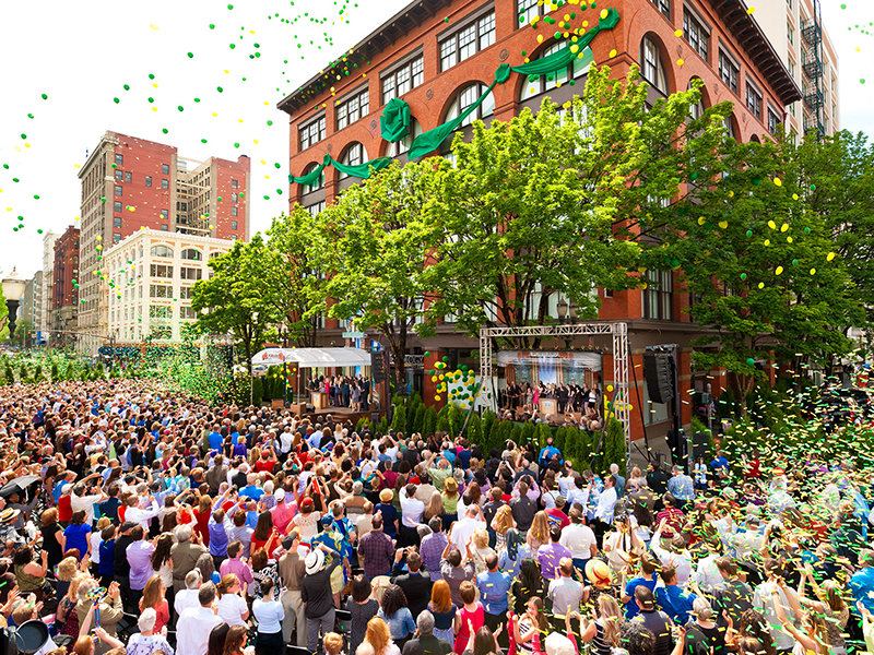 Grand opening of the Church of Scientology Portland on May 11, 2013