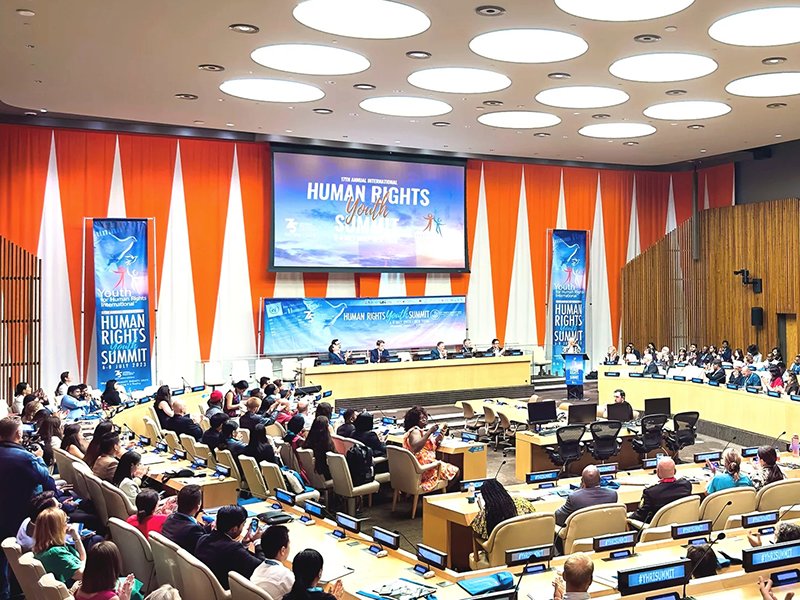 17th annual Youth Summit of Youth for Human Rights at United Nations Headquarters in New York