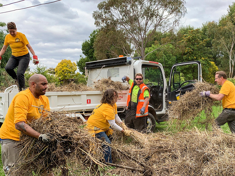 Scientology Volunteer Ministers were awarded for their help in times of disaster including their response to the devastating floods in the New South Wales town of Euwgora. 