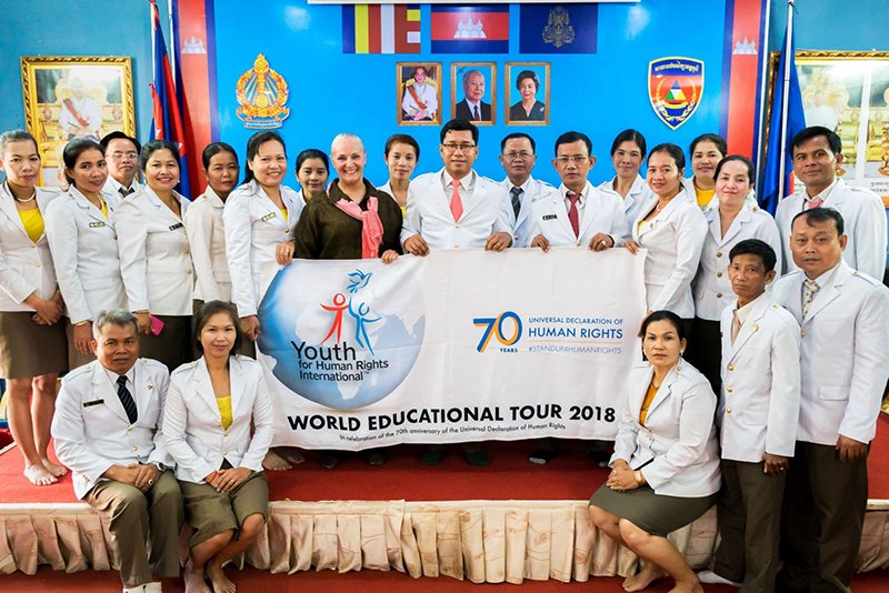 Youth for Human Rights World Educational Tour in Cambodia