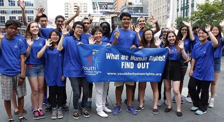 The Toronto chapter of Youth for Human Rights International