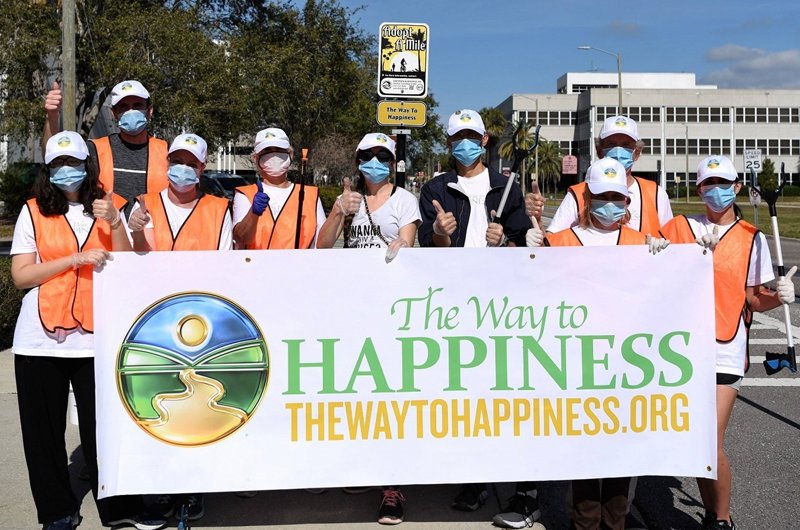 The team welcomes anyone wishing to take part in the activity to contact The Way to Happiness Foundation of Tampa Bay for the time and details of the next monthly cleanup.