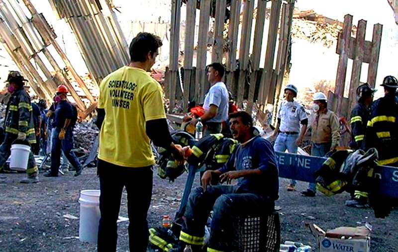More than 800 Scientology Volunteer Ministers responded to the 9/11 terrorist attacks. They helped inspire the exponential expansion of the movement throughout the world.