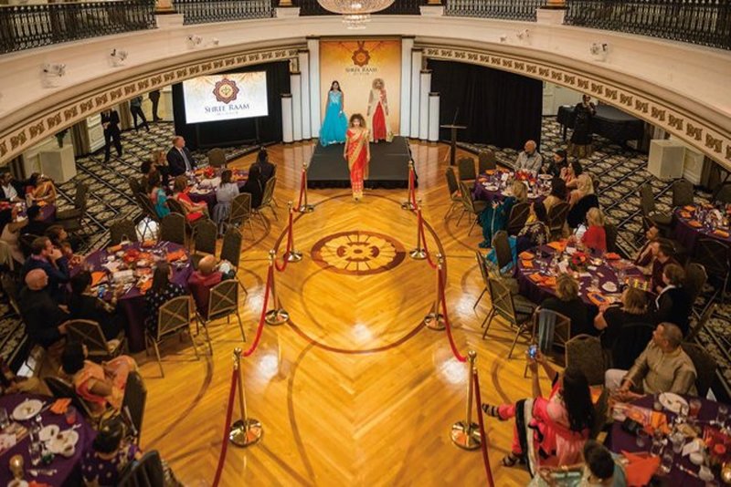 Dinner and fashion show raise funds for the Shree Raam Mandir Hindu Temple of Tampa, Florida.