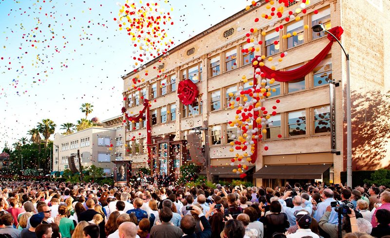 Celebrating the anniversary of the Church of Scientology Pasadena. The Church is featured in an episode of Destination: Scientology on the Scientology Network.
