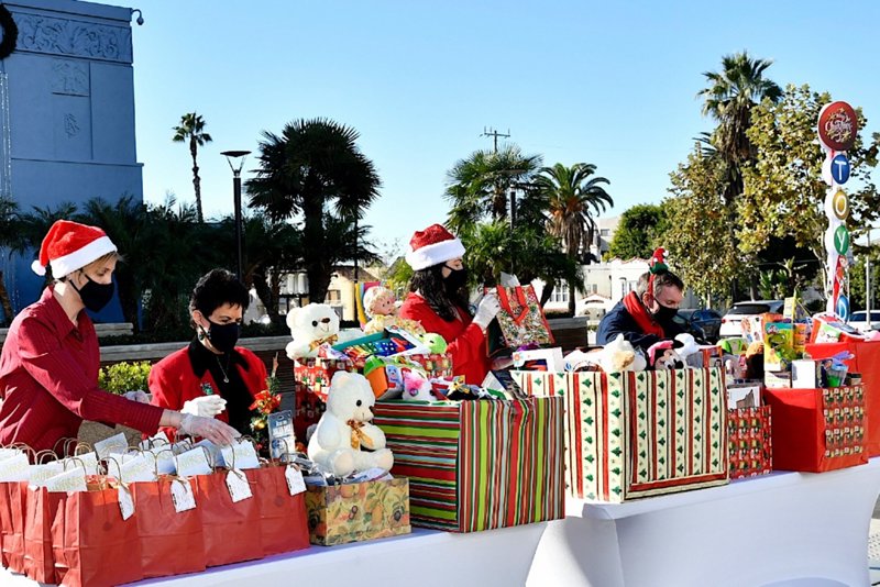 Church of Scientology came through with hundreds of toys.