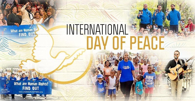 Promoting peace through human rights with an International Day of Peace marathon event on the Scientology Network.