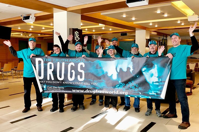 Truth About Drugs team at the Church of Scientology Seattle