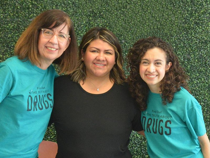 Virginia joins the team from Bridge Publications in their drug education initiative.