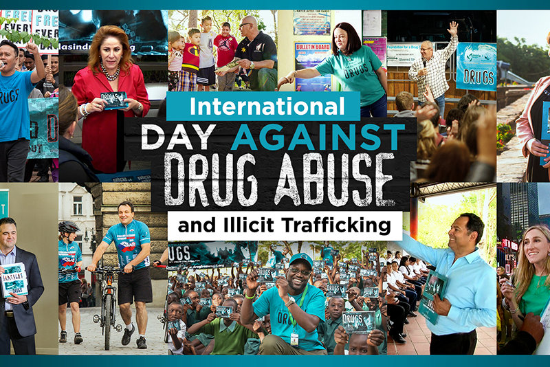 Learn how drug-prevention activists are saving lives. Watch Voices for Humanity on International Day Against Drug Abuse and Illicit Trafficking on the Scientology Network.