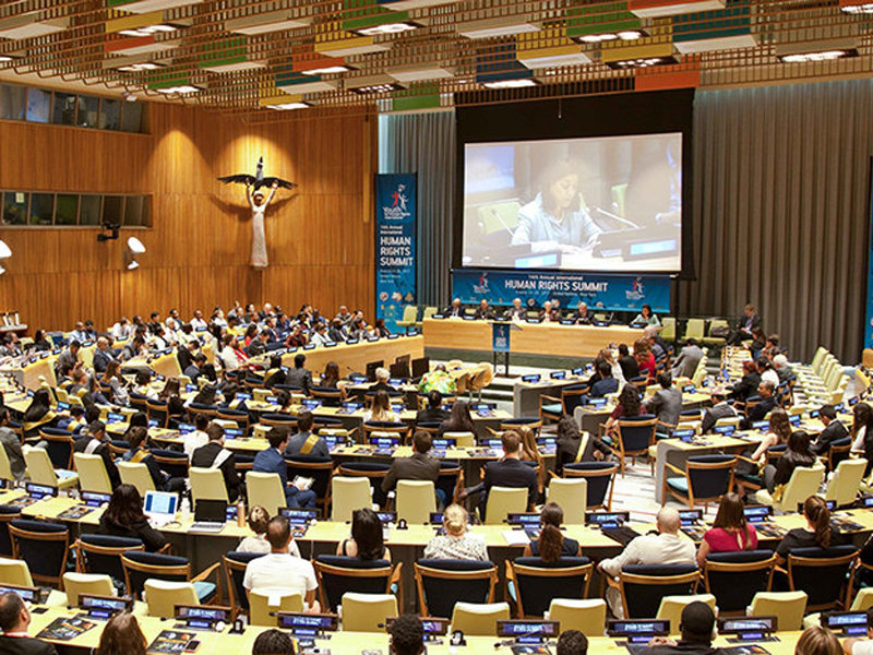 Human Rights Youth Summit at the UN in New York