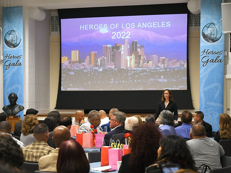 Church of Scientology Los Angeles hosted the Second Annual Drug-Free Heroes Awards Gala to honor those making a difference and helping save lives from drug overdose.