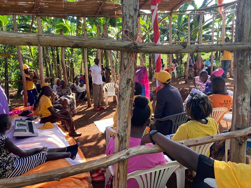 Rev. Sembuya introduces the community to the newly trained Scientology Volunteer Ministers and the programs they are planning for the benefit of the region.
