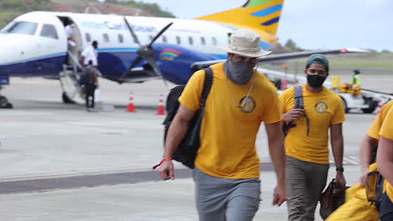Scientology Volunteer Ministers arranged by the Freewinds arrive in St. Vincent to provide relief